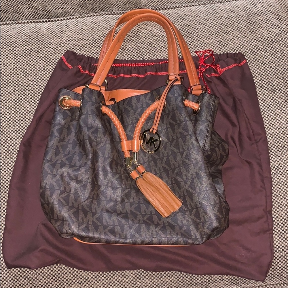 Authentic Monogram Michael Kors purse